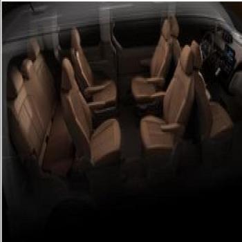 Hyundai STARIA Velour Fußmatten hintere Sitzreihen 9-Sitzer